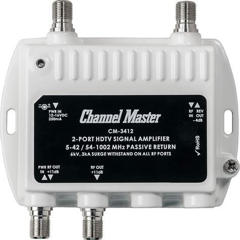 channel master tv antenna booster